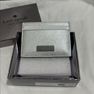 Kate Spade Shimmering Gray Box NWT